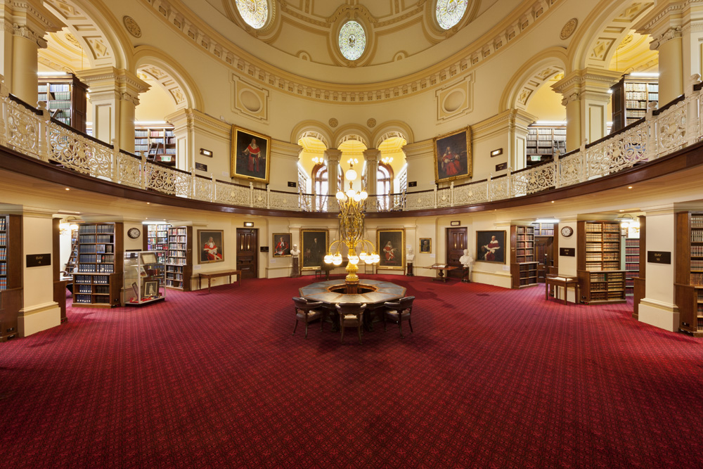 interior of Law Library Victoria